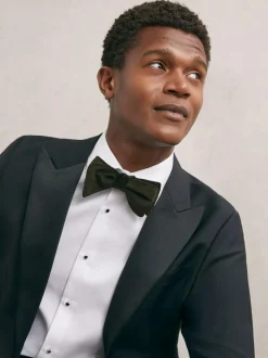 Reiss Emerald Hike Velvet Bow Tie Best