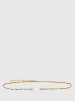 Reiss Gold Georgia Chain-Link Belt Sale