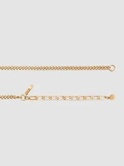 Reiss Gold Georgia Chain-Link Belt Sale