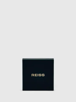 Reiss Gold Zoe Tone Square Pendant Necklace Clearance