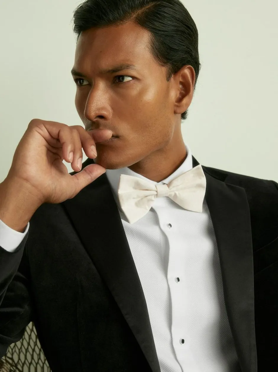 Reiss Boyle Tie Light Ivory Sale