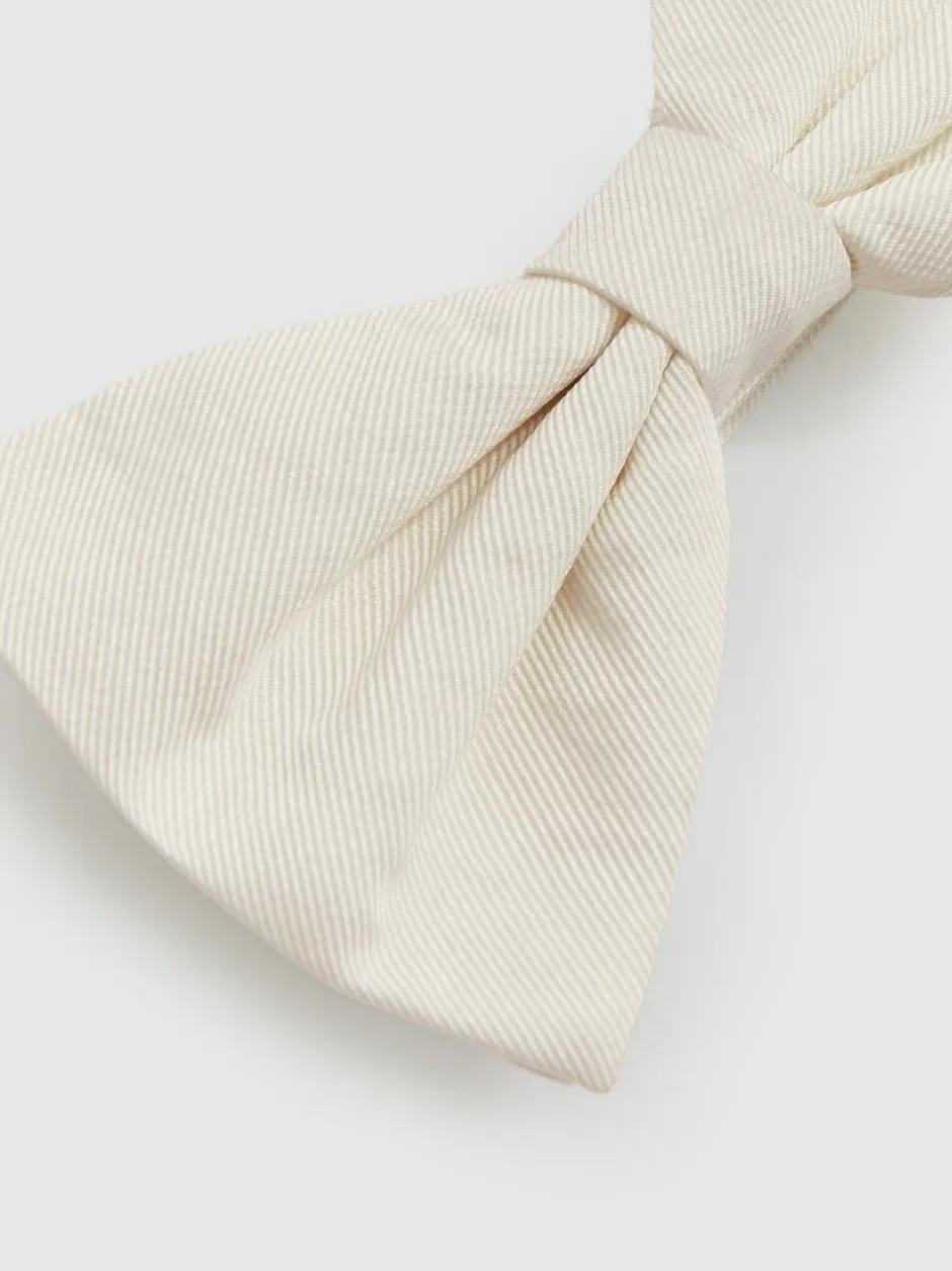 Reiss Boyle Tie Light Ivory Sale