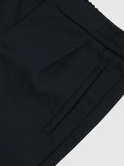 Reiss Brighton 3-9 yrs Relaxed-Fit Pleated Tapered Trousers Navy Best