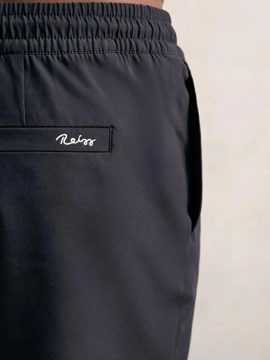 Reiss Navy Cliff Drawstring Swim Shorts Hot