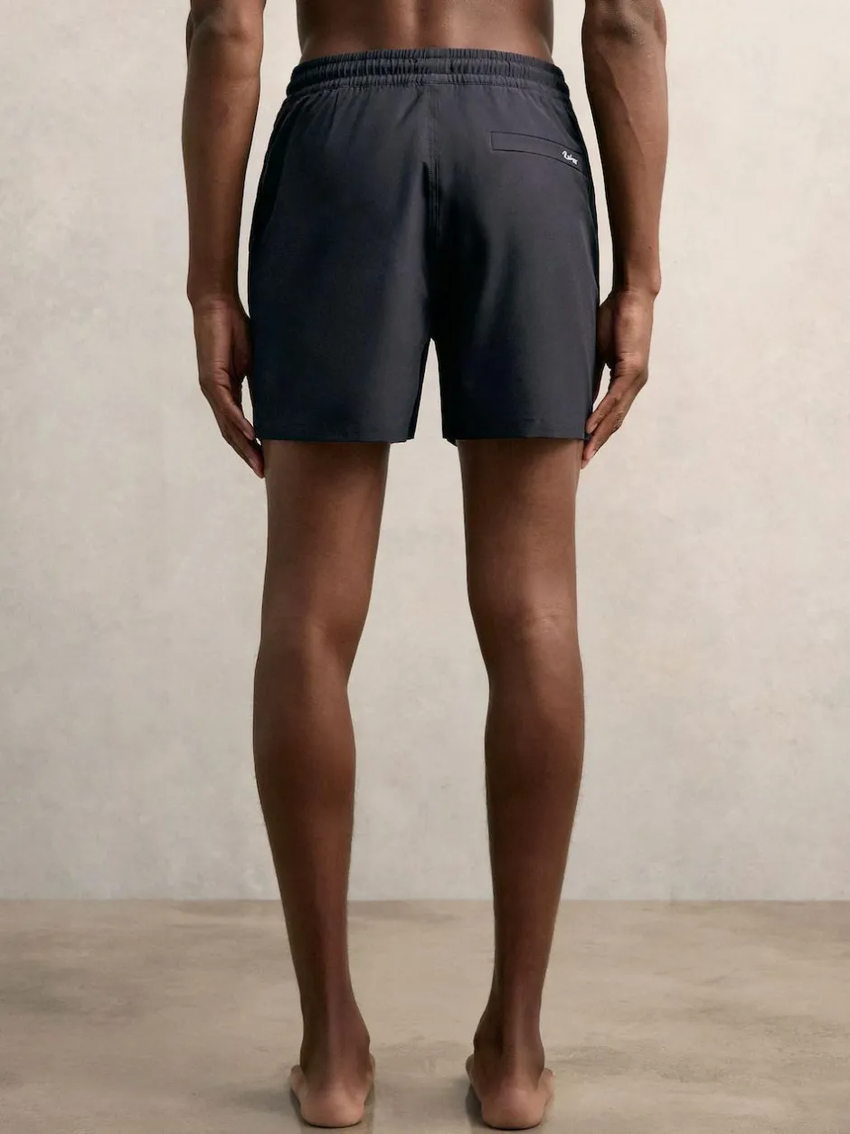 Reiss Navy Cliff Drawstring Swim Shorts Hot