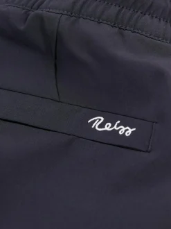 Reiss Navy Cliff Drawstring Swim Shorts Hot