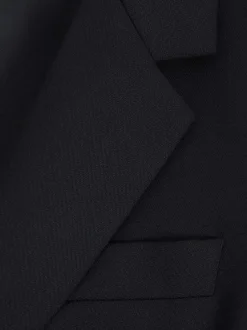 Reiss Haisley Petite Single Breasted Suit Blazer Navy Outlet