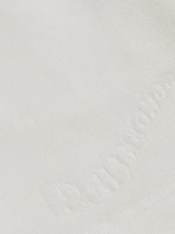 Reiss Perry 3-9 yrs Cotton Brand-Embroidered Shorts Off White Best