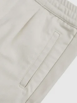 Reiss Sussex 3-9 yrs Relaxed Drawstring Shorts Off White Online