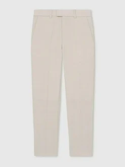 Reiss Stone Belmont T 3-9 yrs Slim-Fit Trousers With Wool New