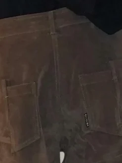 Religion Brown Galaxy Suede Shorts Sale