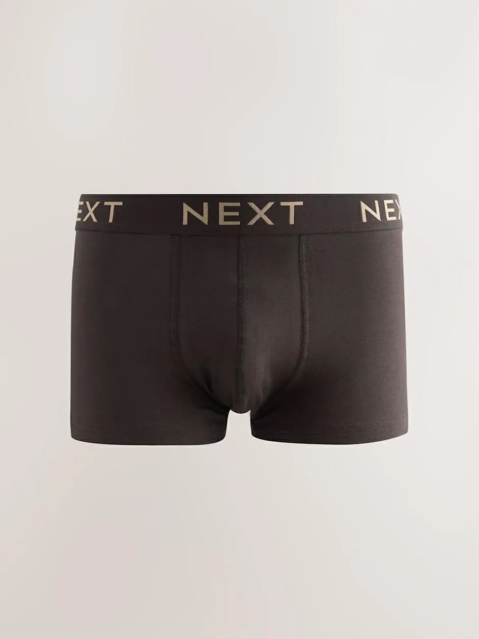 Next Rich Colour 10 pack Cotton Rich Blend Hipsters Boxers