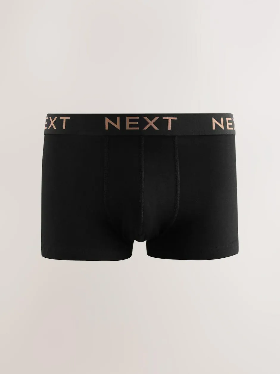 Next Rich Colour 10 pack Cotton Rich Blend Hipsters Boxers