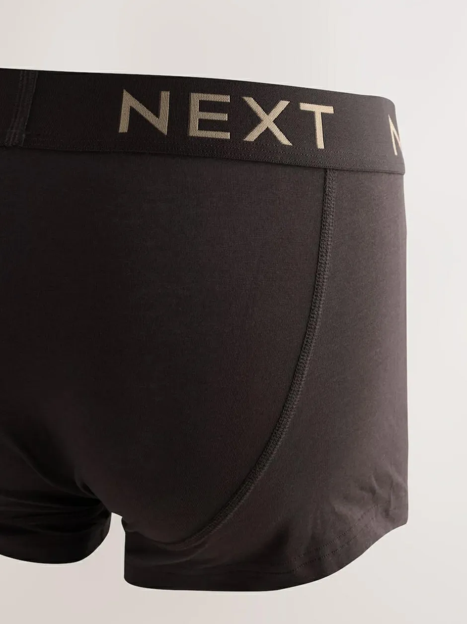 Next Rich Colour 10 pack Cotton Rich Blend Hipsters Boxers