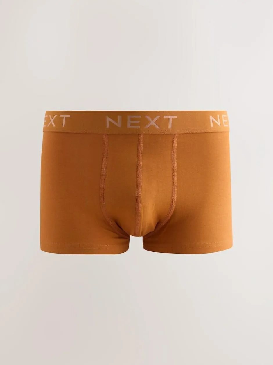 Next Rich Colour 10 pack Cotton Rich Blend Hipsters Boxers