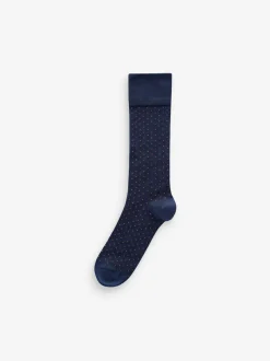 Next Rich Colour Spot Pattern Modal Signature Socks 4 Pack Hot