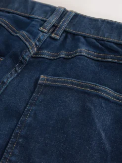 Next High Rise FlexiFit Stretch Pull On Wide Leg Jeans Rinse Blue Online