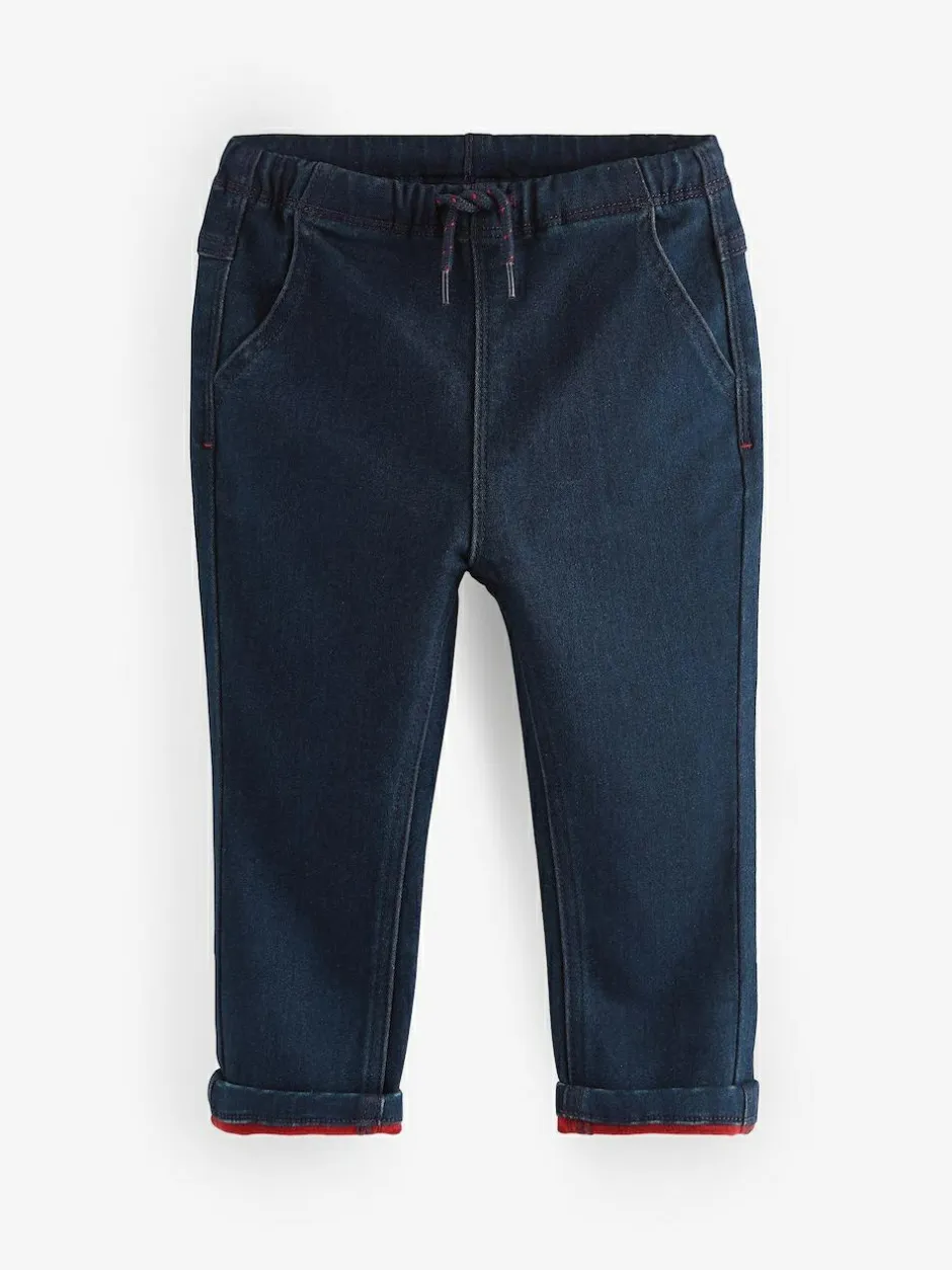 Next Super Soft Pull-On Jeans With Stretch (3mths-7yrs) Rinse Blue Clearance