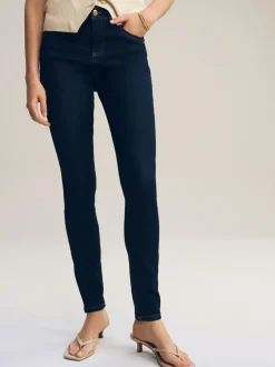 Next Rinse Blue Supersoft Skinny Jeans Hot