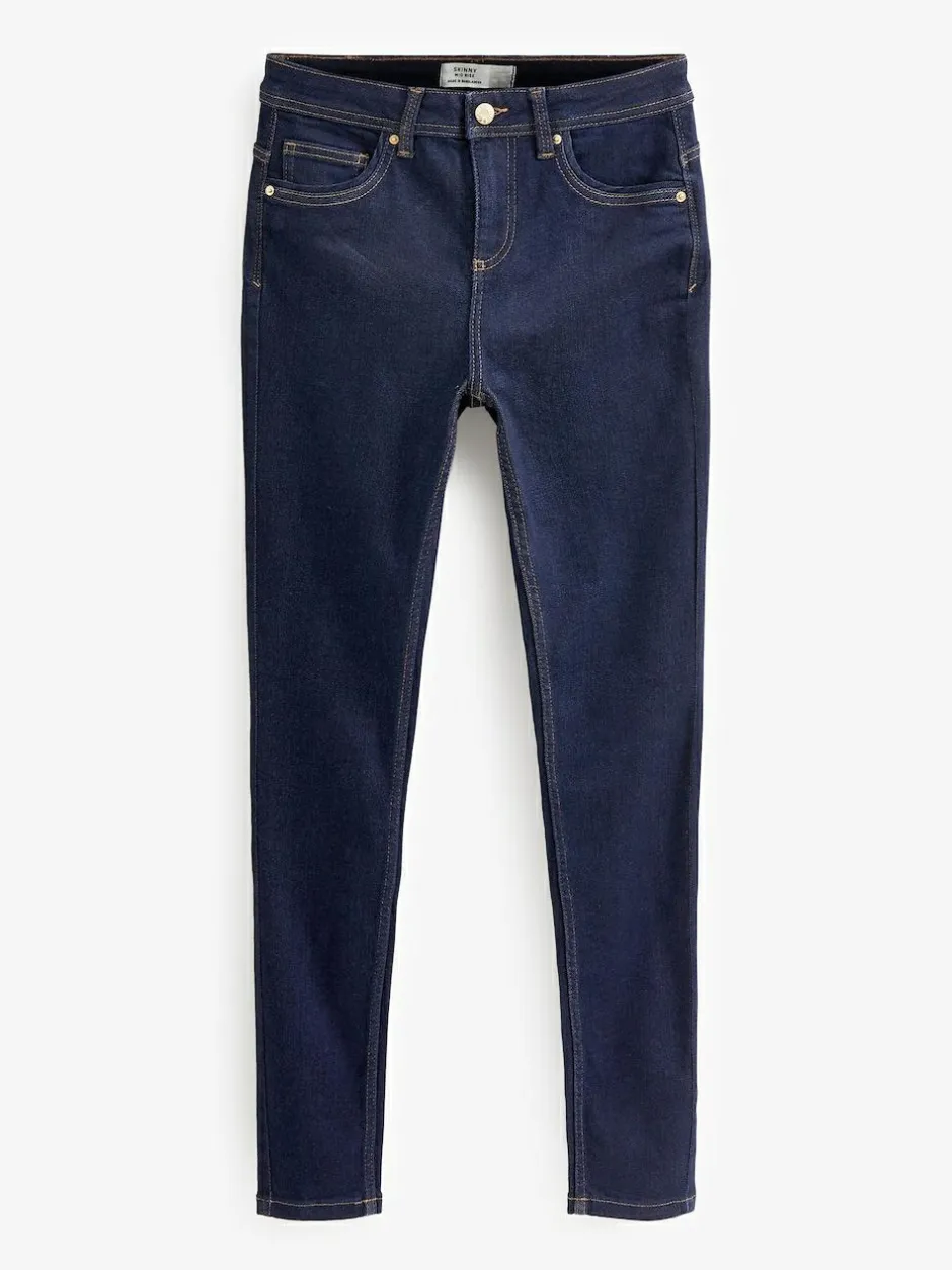 Next Rinse Blue Supersoft Skinny Jeans Hot