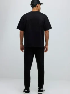 River Island Boxy T-Shirt and Jogger Set Black Discount