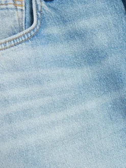 River Island Blue Straight Fit Stretch Jeans New