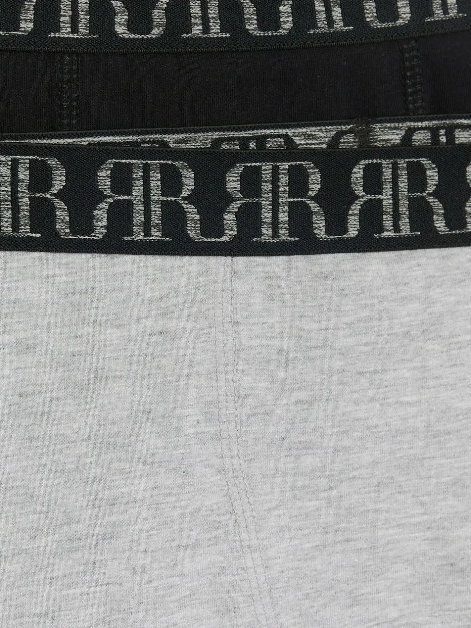 River Island Boxers 5 Pack Grey Marl