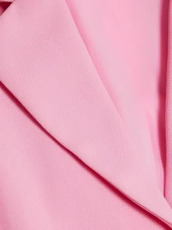 River Island Pink Girls Belted Blazer Best