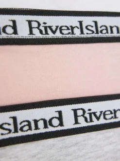 River Island Pink Mix Briefs 5 Pack Best