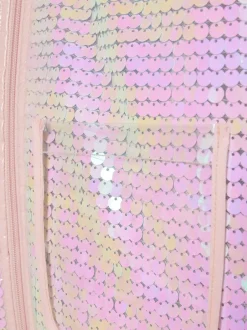 River Island Pink Sequin Rain Trench Coat Outlet