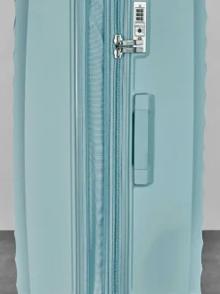 Rock Luggage Blue Sunwave Cabin Suitcase Hot
