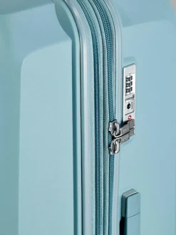 Rock Luggage Blue Sunwave Cabin Suitcase Hot