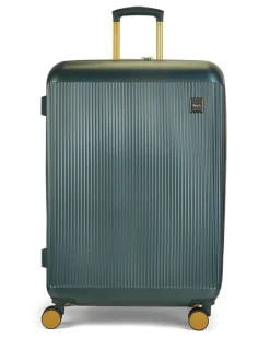 Rock Luggage Large Aria Suitcase Green Discount
