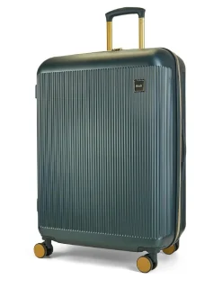 Rock Luggage Large Aria Suitcase Green Discount