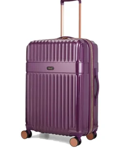 Rock Luggage Medium Selene Suitcase Purple Hot
