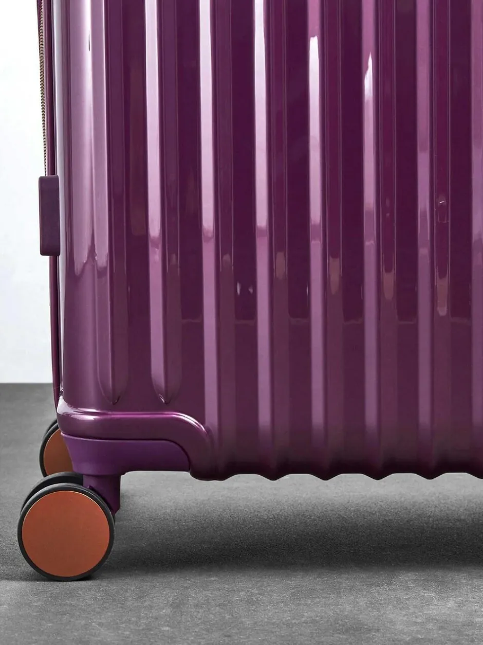 Rock Luggage Medium Selene Suitcase Purple Hot