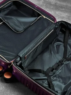 Rock Luggage Medium Selene Suitcase Purple Hot