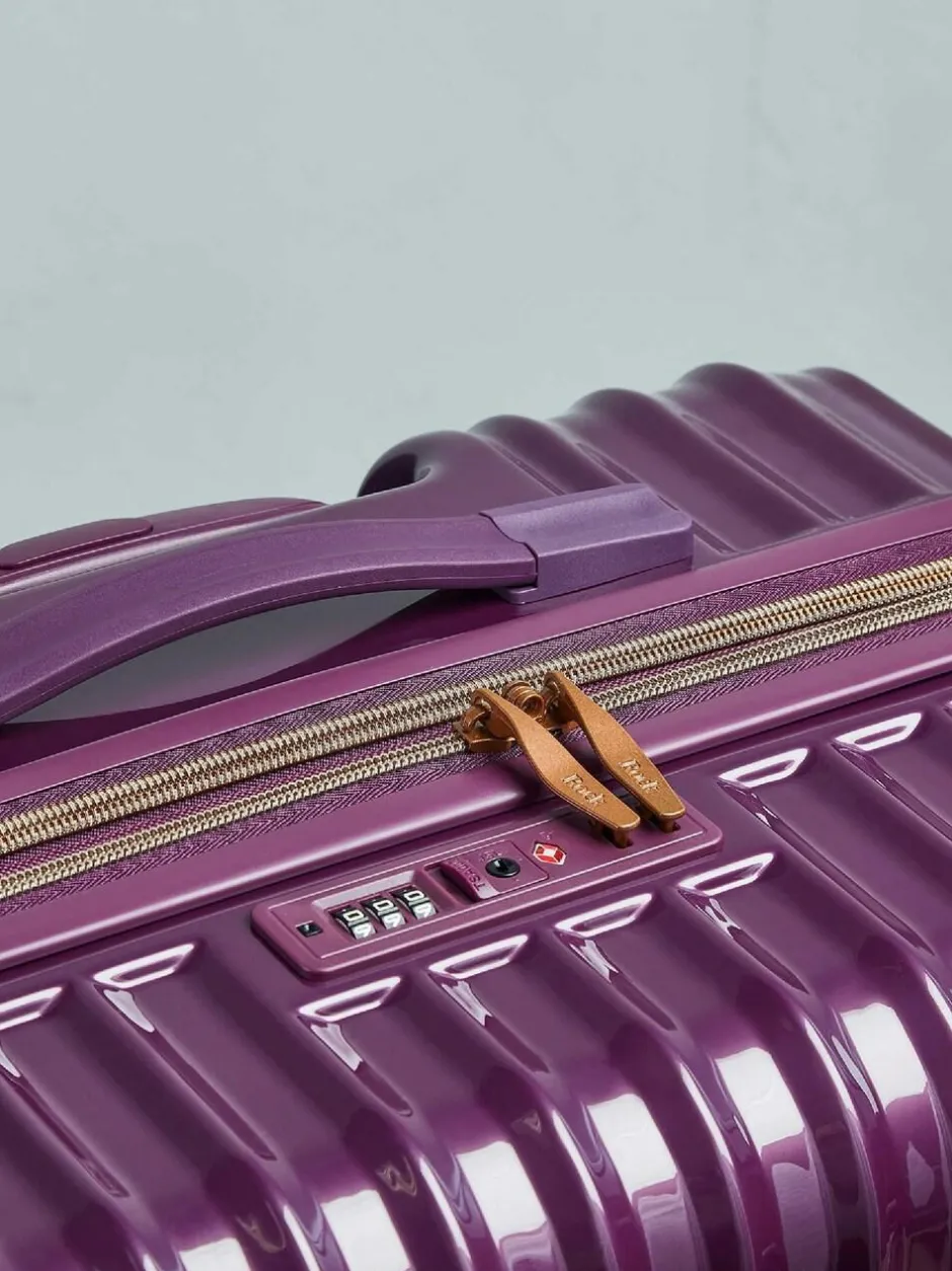 Rock Luggage Medium Selene Suitcase Purple Hot
