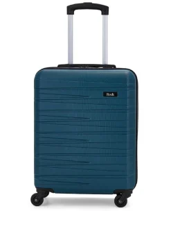 Rock Luggage Seattle Cabin Suitcase Blue Clearance