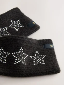 Rockett St George Handwarmers Black Star Studded Clearance