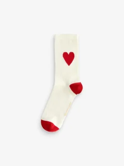 Rockett St George Black/White Spot and Harlequin 4 Pack Socks