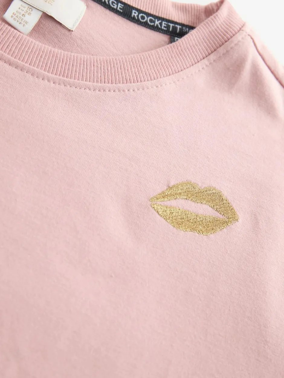 Rockett St George Khaki Green Lips Jersey Pyjamas Sale