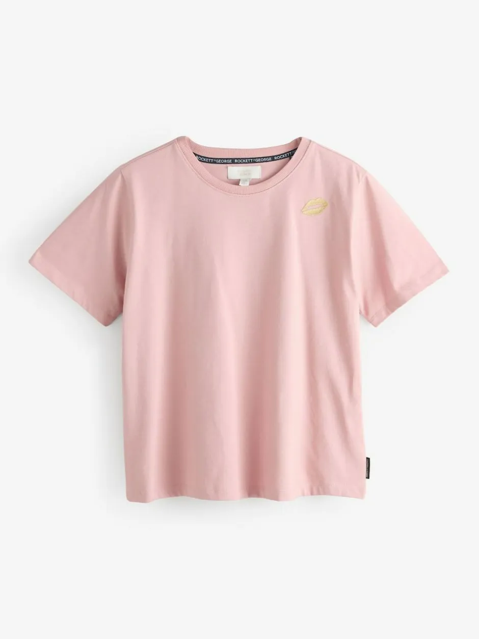 Rockett St George Khaki Green Lips Jersey Pyjamas Sale