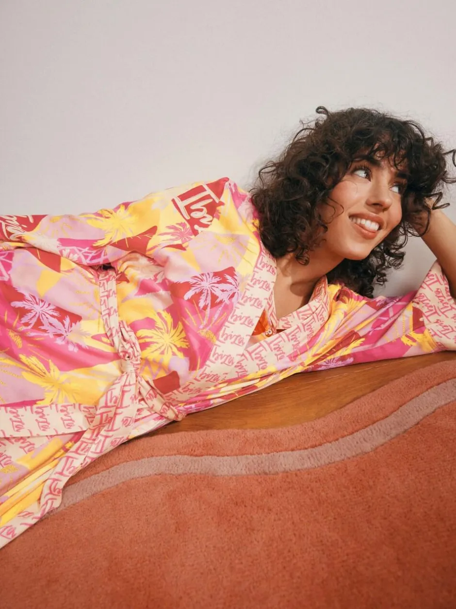 Rockett St George Multi Ibiza Sunset Robe Discount