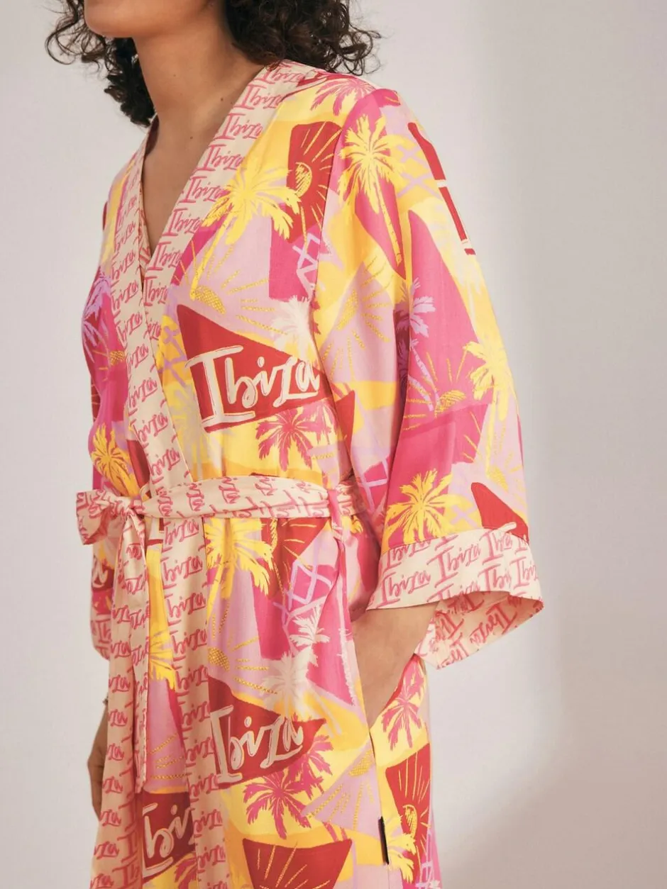 Rockett St George Multi Ibiza Sunset Robe Discount