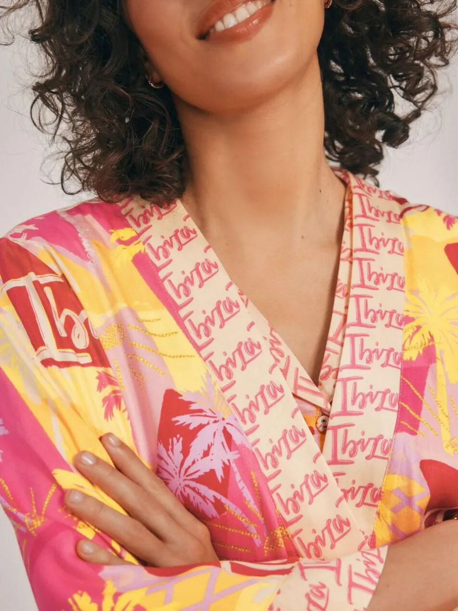 Rockett St George Multi Ibiza Sunset Robe Discount