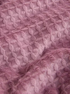 Next Waffle Cosy Robe Rose Pink Hot