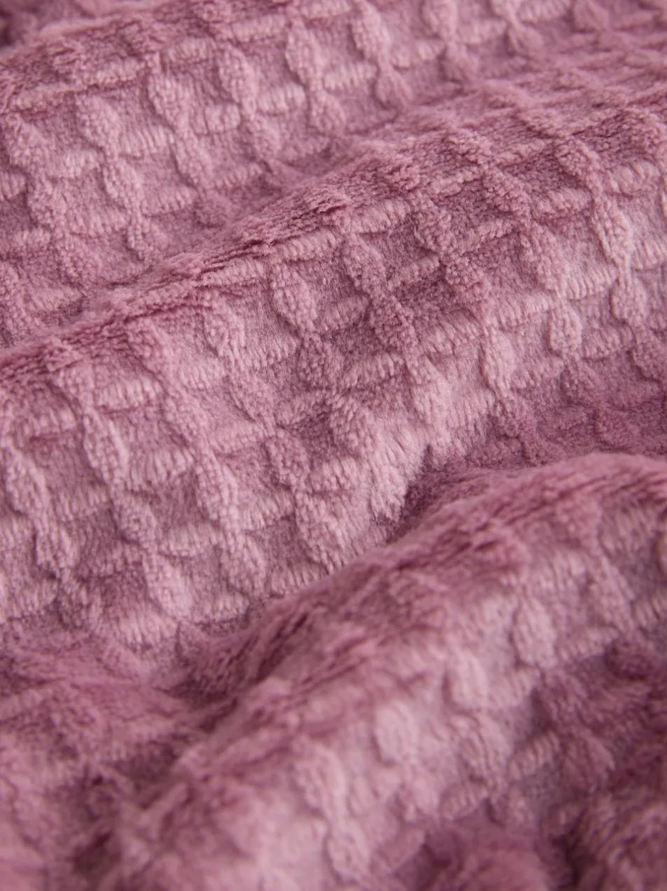 Next Waffle Cosy Robe Rose Pink Hot