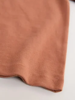 Next Rust Red Regular Fit Long Sleeve Cosy T-Shirt (3-16yrs) Online
