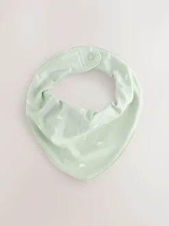 Next Baby Bibs 5 Pack Sage Green New
